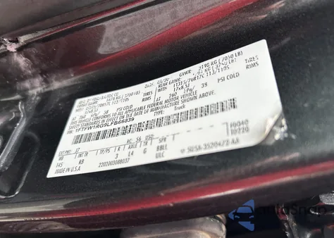 2020 Ford F-150 Raptor z USA, uszkodzony, nr VIN 1FTFW1RG9LFB66839